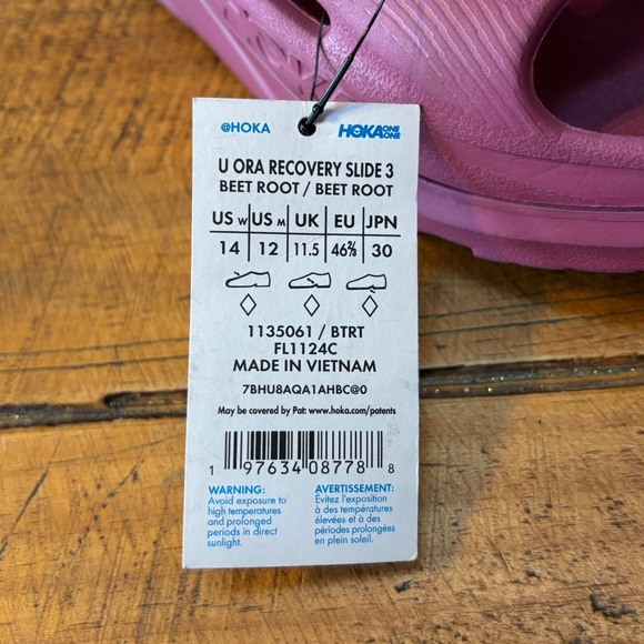 Hoka Pink Slide Sandals main image 9